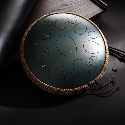 Hluru Huashu Rain Drop Steel Tongue Drum 15 notes 14" C Key