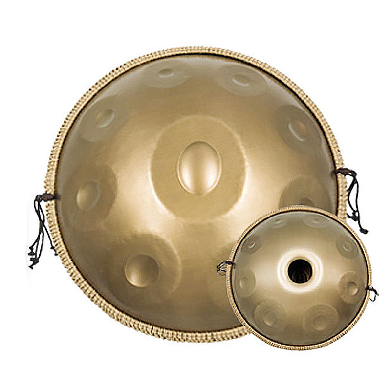 Handpan 17 Notes D minor Kurd & Gong Scale Hang Instrument