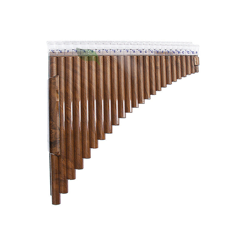 Chromatic Pan Flute Dual Double Pipes Instrument