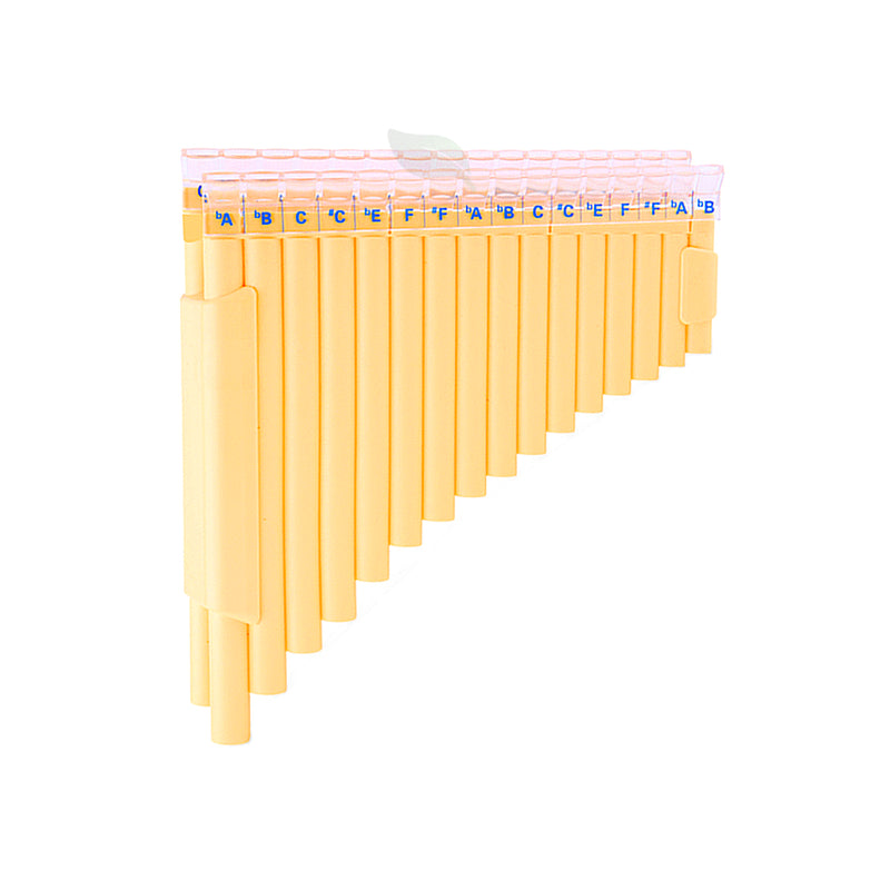 Resin Chromatic Pan Flute Dual Double PanPipes Instrument