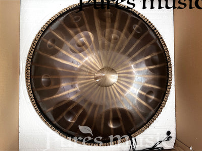 Sun God Handpan Drum D minor Kurd Celtic Scale 9-12 Note 432 Hz e 440 Hz Professional Hang Drum