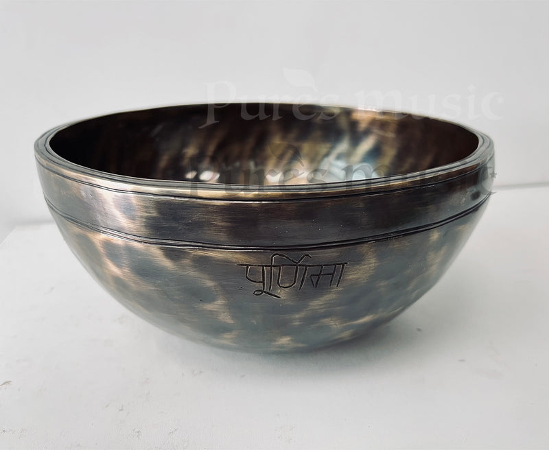 Thickened Tibetan Singing Bowl Full Moon Meditation Sound Bowl