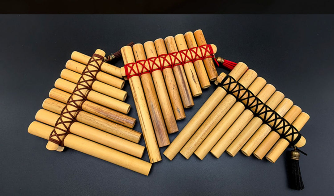 Zampoña Flute Marimacha ~ Panpipe top with case