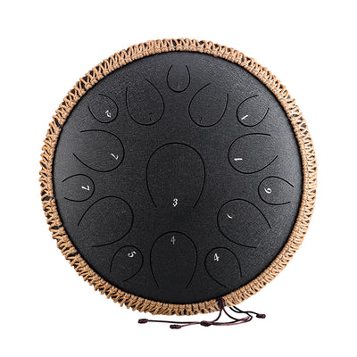 Hluru Huashu Rain Drop Steel Tongue Drum 15 notes 14" C Key