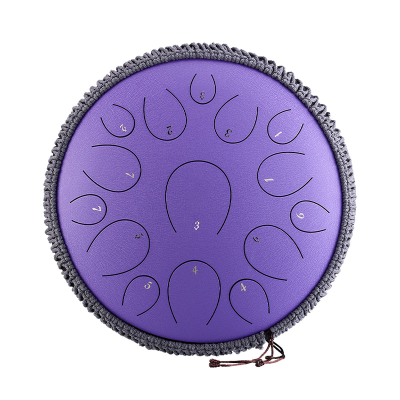 Hluru Huashu Rain Drop Steel Tongue Drum 15 notes 14" C Key