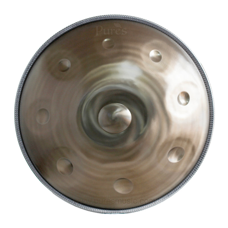 Pures Music Hurricane Hang Drum Professional Handpan 440Hz 10 Notes Sp –  Pures Music ™