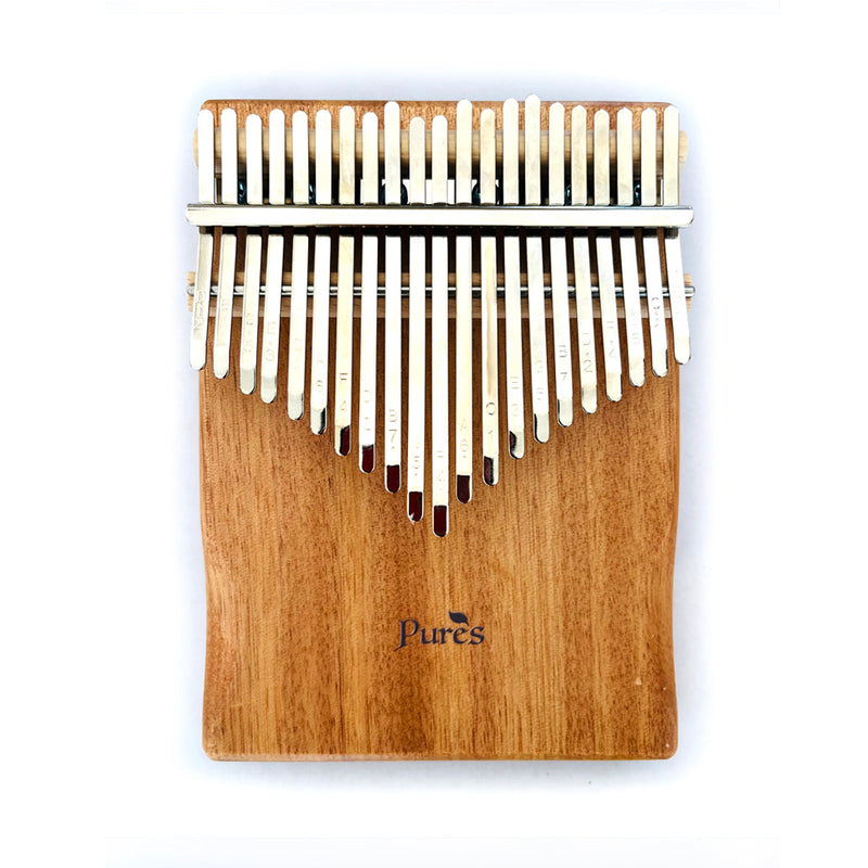 Pures A1 Portable Kalimba 21 touches/17 touches Instrument de piano à pouce léger et facile à utiliser