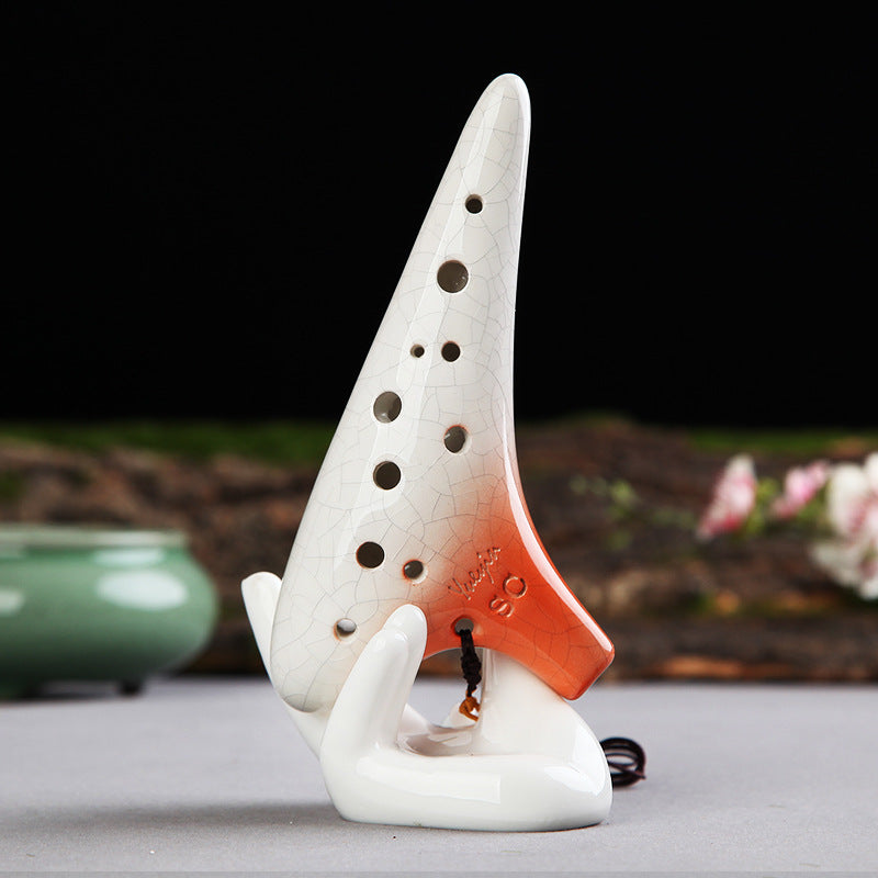 2022 Big Sale buy Ceramic Ocarina Alto C + Ceramic Sc