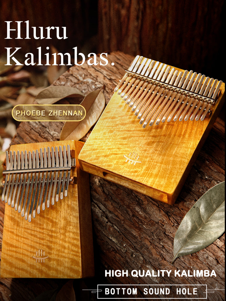 Hluru Festonné 17 Touches Kalimba Secteur/S Forme Pouce Piano Bois Mbi –  Pures Music ™